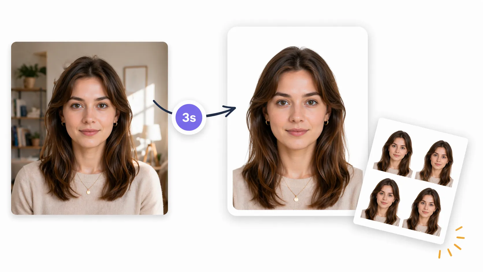 Uploading and verifying a passport photo