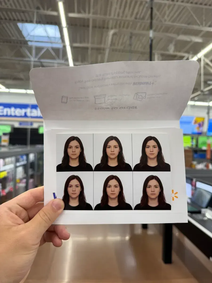 The sheet from our April 2026 Walmart printing test