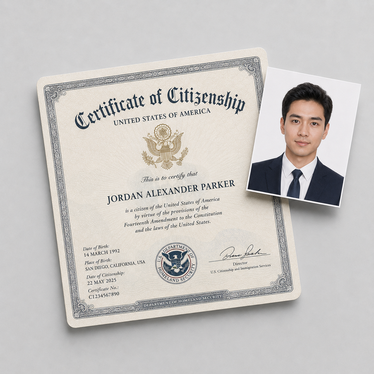 Certificate of Citizenship